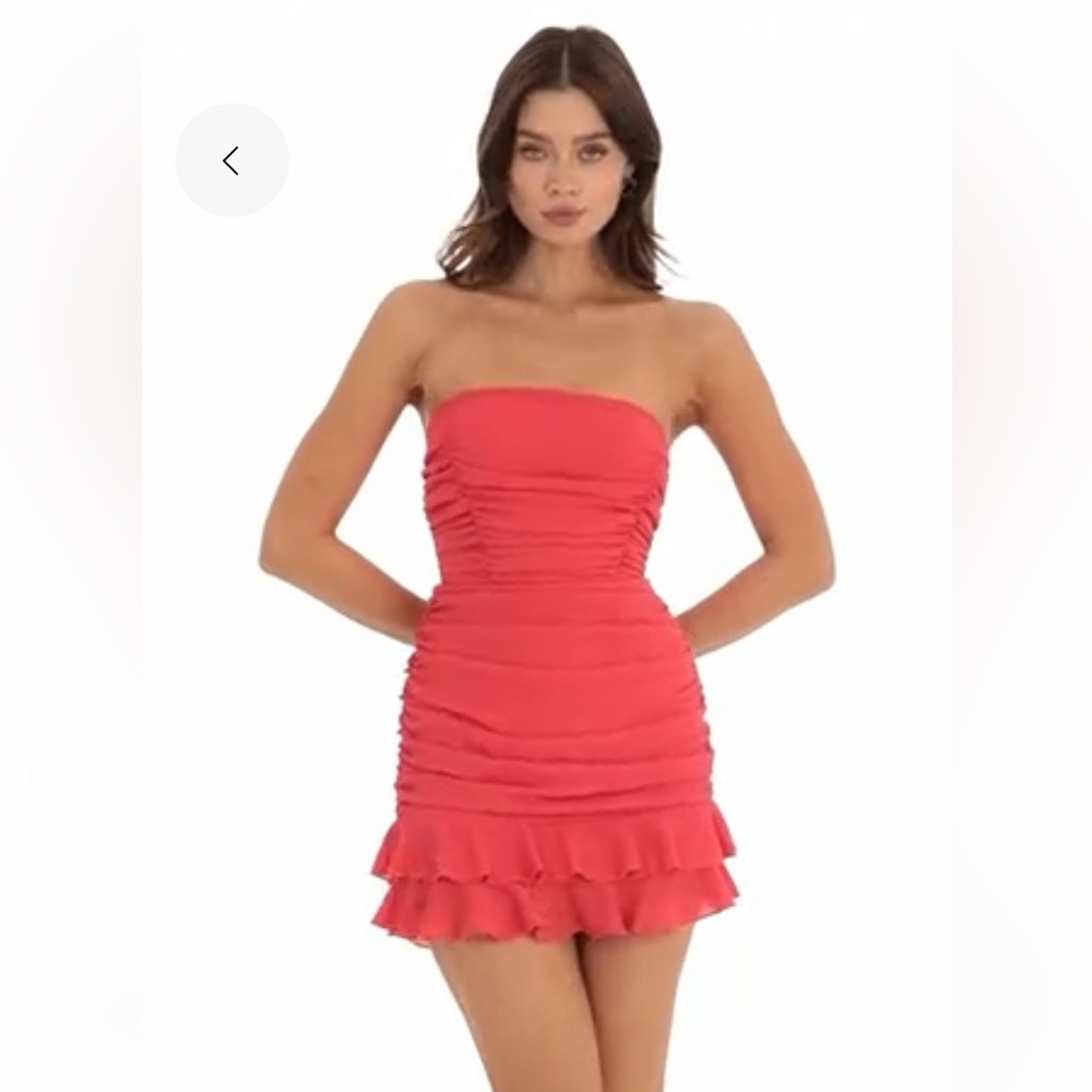 Lucy in the sky mini formal dress